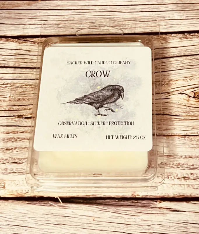 Animal Wisdom: Crow - Wax Melts. Candles