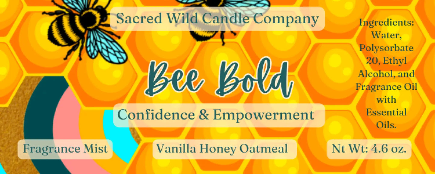 Bee Bold: Confidence Fragrance Spray - Spray