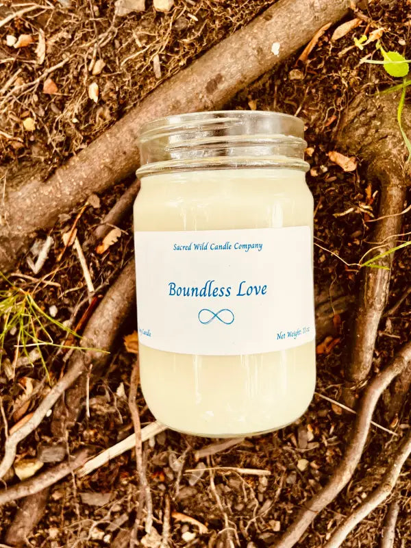 Boundless Love: Bereavement Candle and Poem - Candles