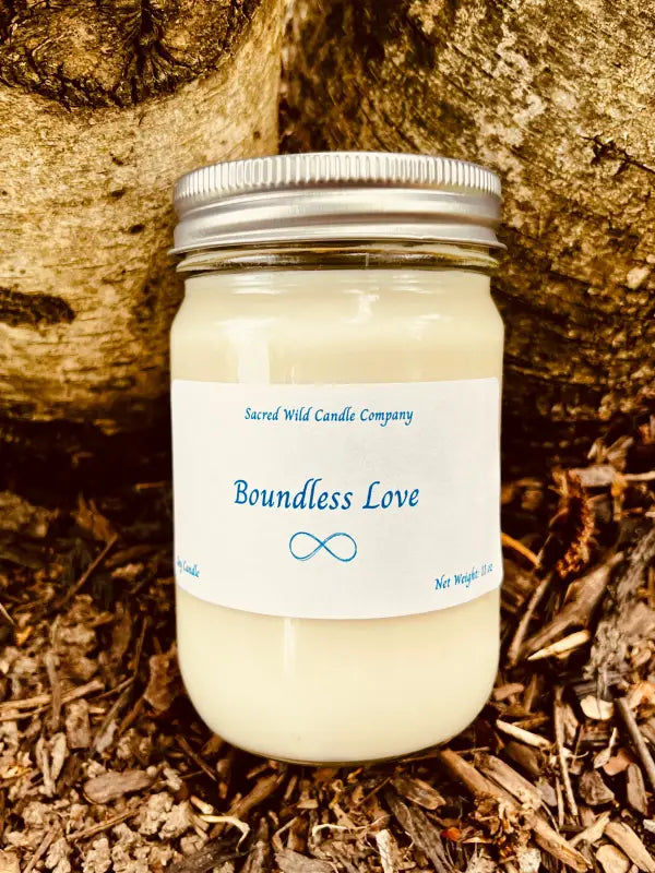 Boundless Love: Bereavement Candle and Poem - Candles