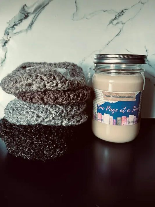 Candle Cozies - Crochet