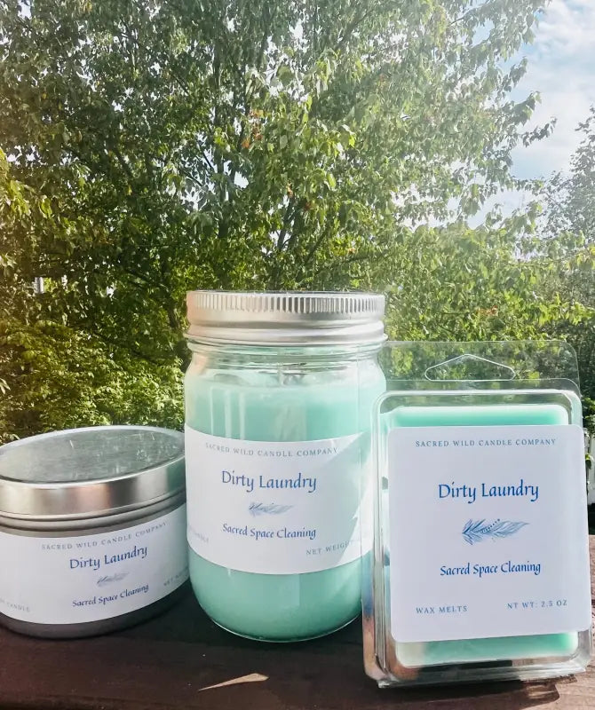 Dirty Laundry Spiritual Cleanse Candle - Candle