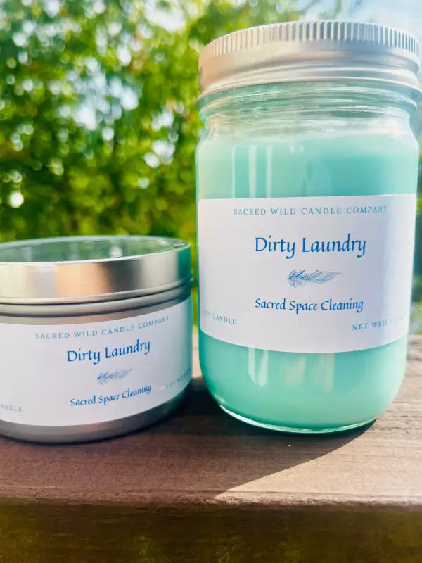 Dirty Laundry Spiritual Cleanse Candle - Candle