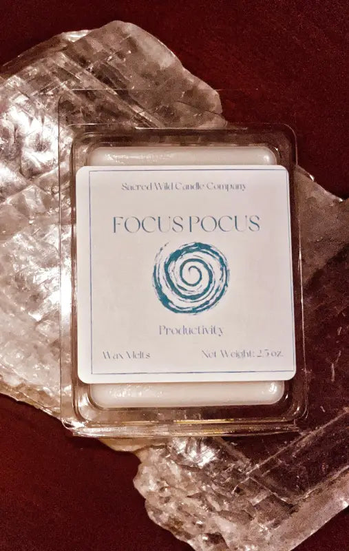 Focus Pocus - Wax Melts. Net Weight: 2.5 oz. Candle