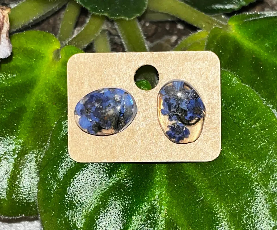 Forget - Me - Not Earrings. - Jewelry