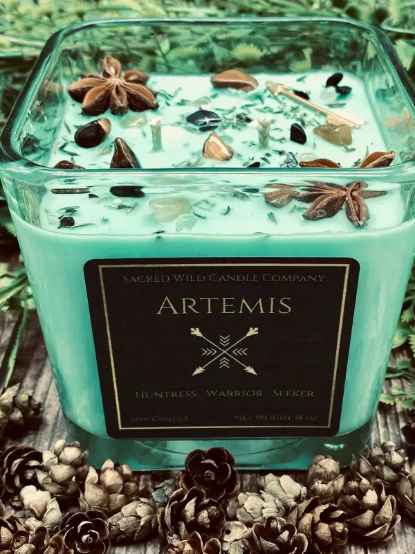 Goddess Artemis - Candle