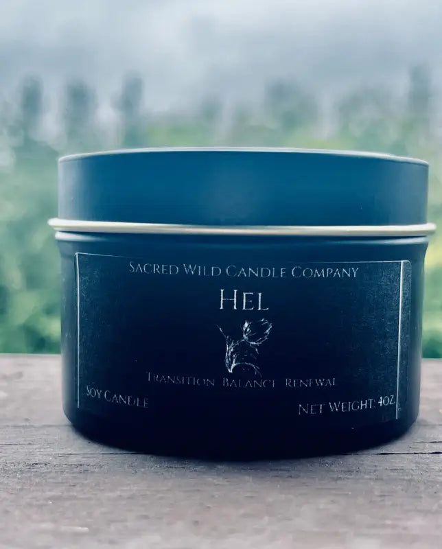 Goddess Hel - 8 oz. Tin - Candle