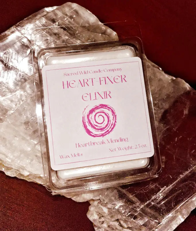 Heart - Fixer Elixir - Wax Melts. Net Weight: 2.5 oz. Candles