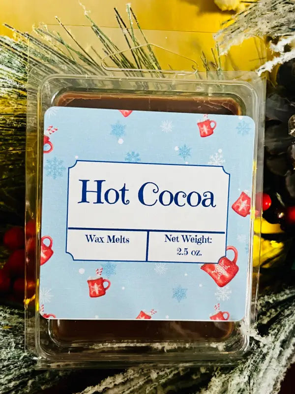 Hot Cocoa - Wax Melts. Net Weight: 2.5 oz. Candles