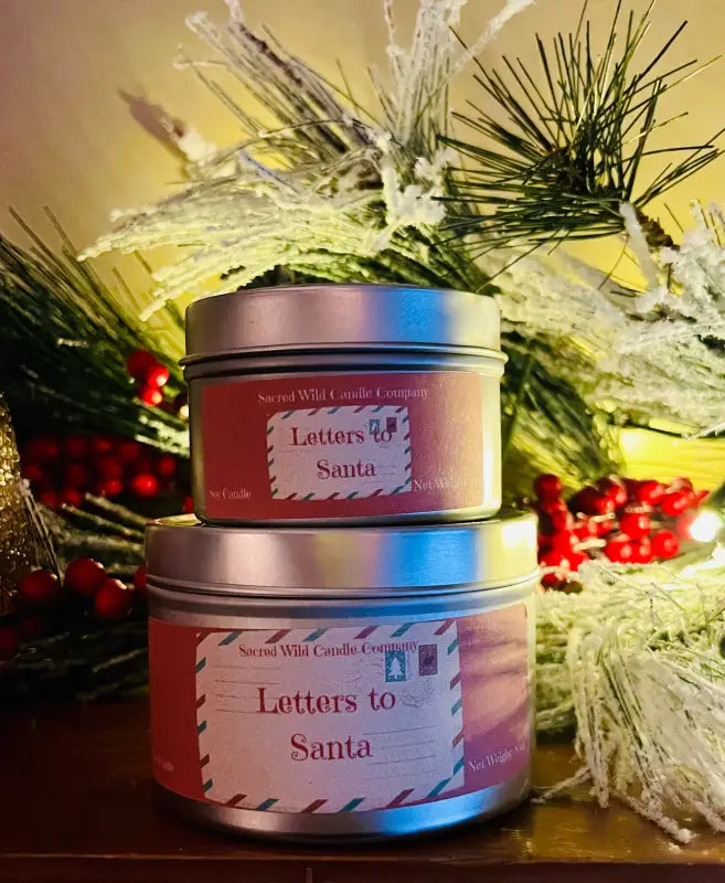 Letters to Santa - Candle