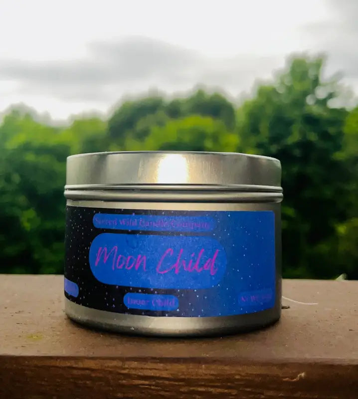 Moon Child - Large Tin. Net Weight: 8 oz. - Candle